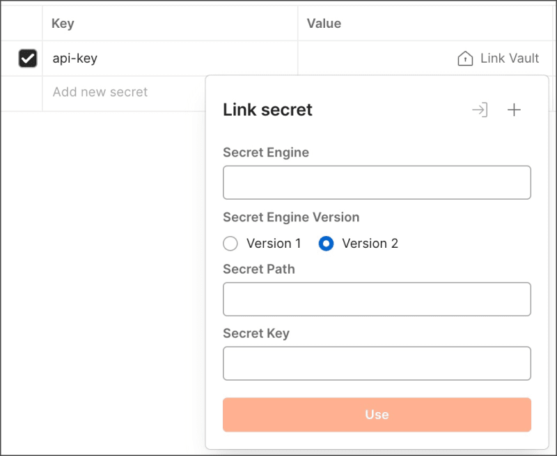 Link HashiCorp value
