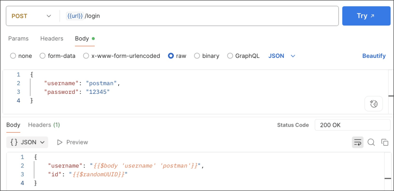 Adding a template helper to an example