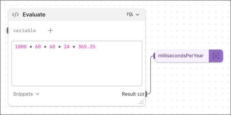 Milliseconds per year blocks