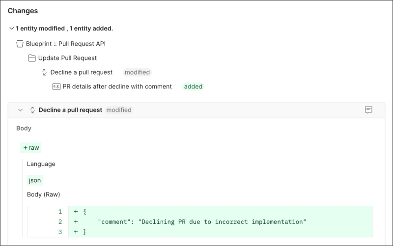 View diff when reviewing pull request