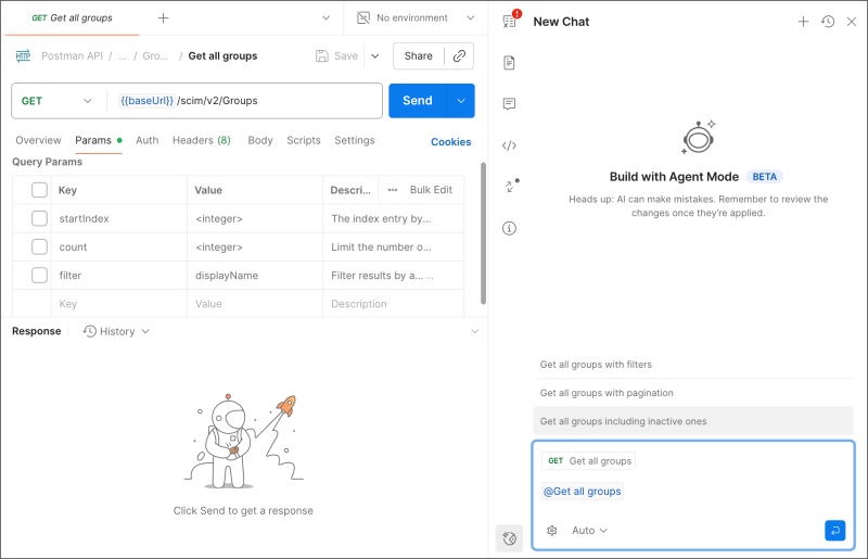 Agent contexts