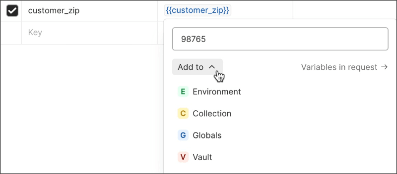 Add unresolved variable to a scope