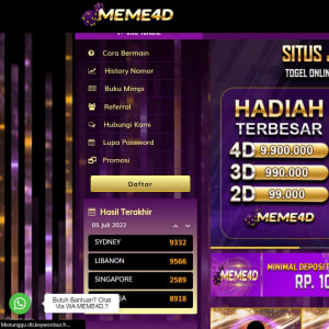 MEME4D Situs Judi RTP Slot Online Gacor 2022 | Postman API Network