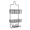 at Home Juno Shower Caddy Glazed 10.0L x 21.5H x 4.5W Gold