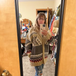 Lucky brand aztec cardigan clearance