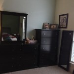 Signature Design By Ashley Maribel Dresser And Mirror In Black Nebraska Furniture Mart