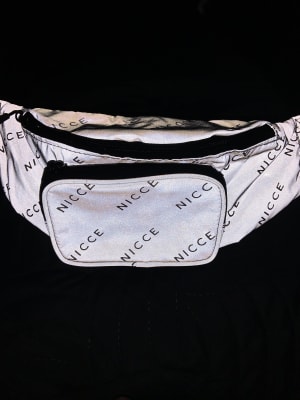 nicce bum bag reflective