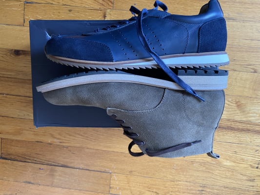 thane leather trainer sneaker