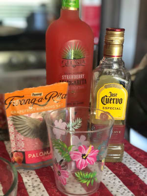 Rancho La Gloria Strawberry Margarita Wine Cocktail 750ml World Market