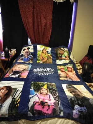 Gallery Monogram Fleece Photo Blanket Reviews Shutterfly