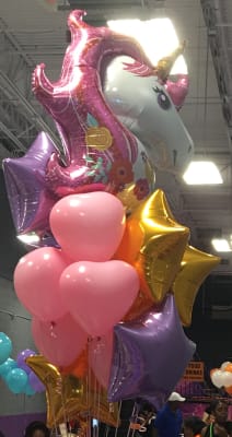 Red Heart Balloons 6ct Party City