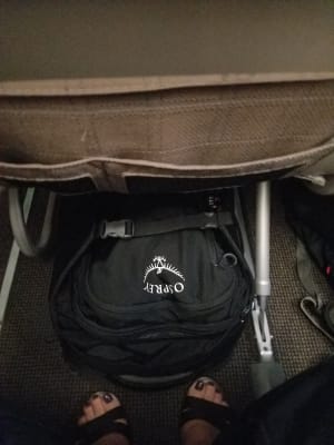 osprey porter 30 under seat