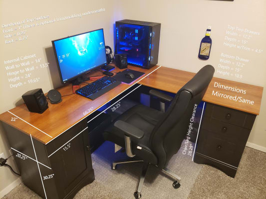 Nineteen37 Traditional Corner Computer Desk Nebraska Furniture Mart