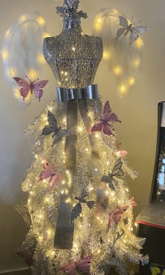 Winter Wonder Lane 4 Vixen Light Angel Pre Lit Led Artificial Christmas Tree Big Lots