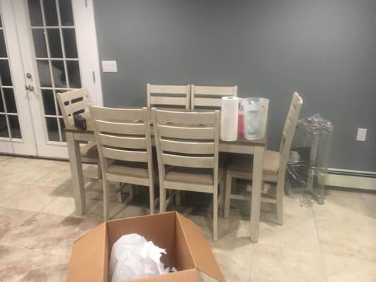 Skempton Dining Room Table Set 7cn Ashley Homestore Canada