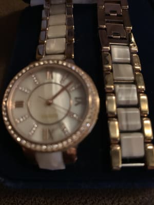 fossil q virginia rose gold