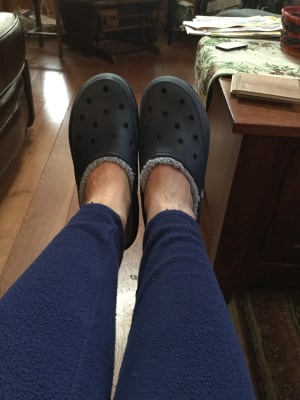 Crocs freesail fuzz lined clog new arrivals