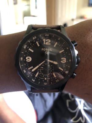 fossil q nate hybrid smartwatch ftw1114