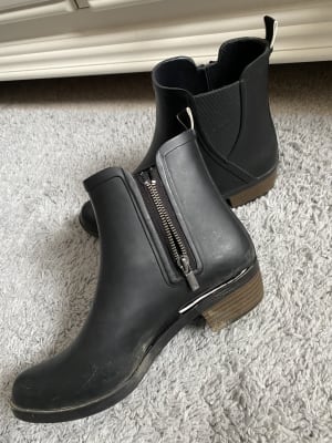 Lucky brand women's baselrain rain boot top