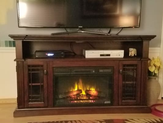 Wallace Cabinet Empire Cherry 26 Infrared Firebox 26mm1264