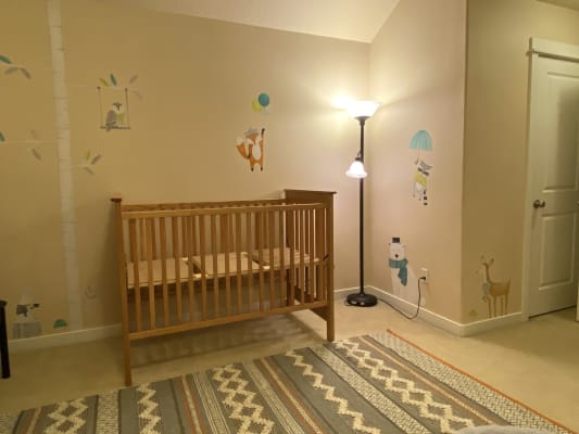 Nest Crib In Maple Modern Cribs Modern Kids Furniture Room