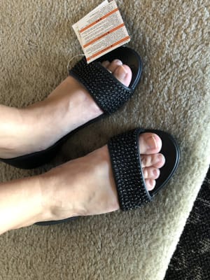 crocs lina dorsay flat