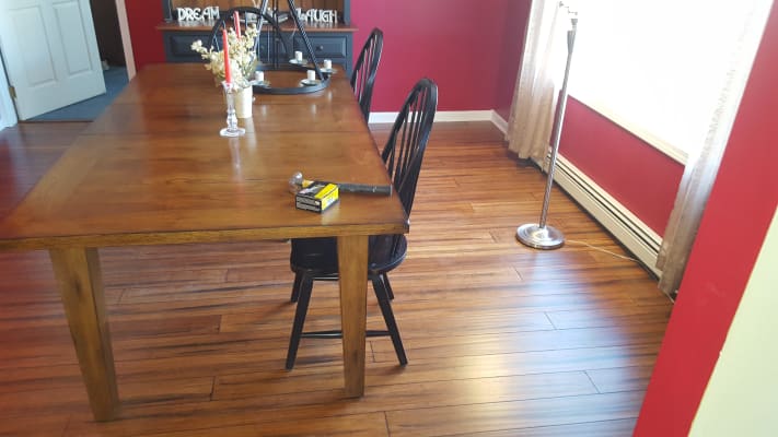 Bamboo Flooring Antique Strand Distressed Wide Plank Click ...