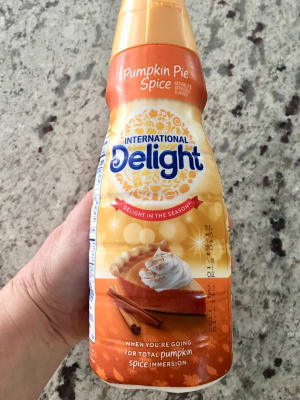 Pumpkin Pie Spice Coffee Creamer Refined sugar free and perfect to add to your morning coffee. pumpkin pie spice coffee creamer