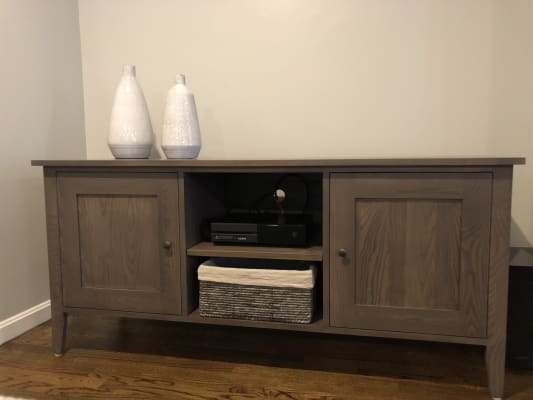 Adams Media Cabinet Modern Media Storage Modern Living Room