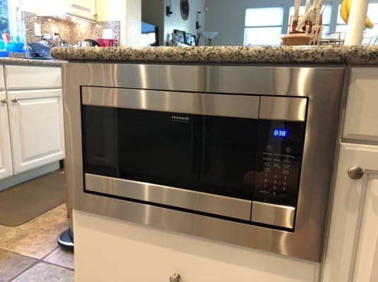 Frigidaire Professional Fpmo227nuf 2 2 Cuft Built In Microwave Smudge Proof Stainless Steel Brandsmart Usa