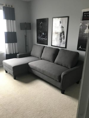 Ashley 1150271 Jarreau Sofa Chaise Sleeper Electronic Express