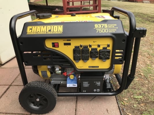 7500 Watt Generator Champion Power Equipment