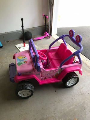 power wheels disney princess jeep