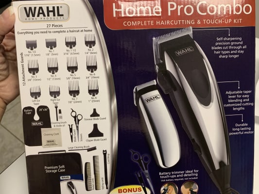 wahl home haircutting manual