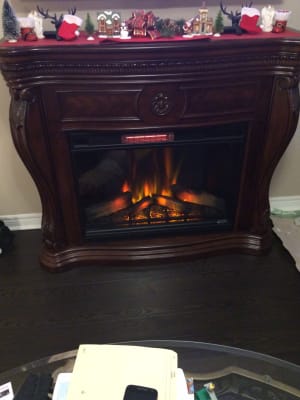 Lexington Cabinet Empire Cherry 33 Infrared Firebox 33wm881