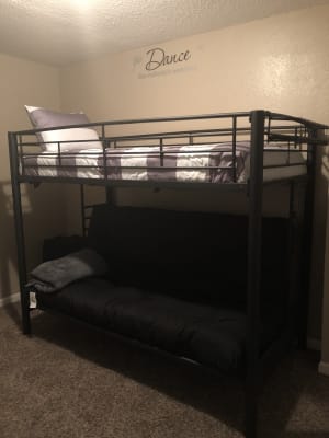 Futon bunk bed big deals lots