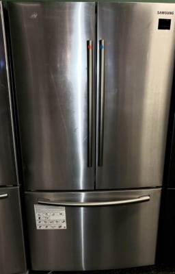Rf260beaesg Samsung 36 25 5 Cu Ft French Door Refrigerator Ice Maker Black Stainless Steel