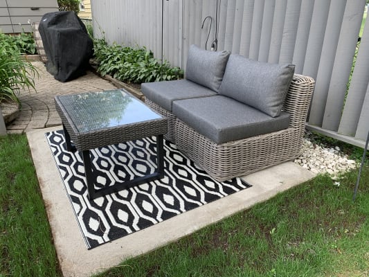 Gray Zahara Modular Outdoor Sectional Armless Chair World Market The wide pallet of colors, textures, shapes and sizes ensures you will find the perfect pieces to achieve the look you have in mind for your exterior area. gray zahara modular outdoor sectional armless chair