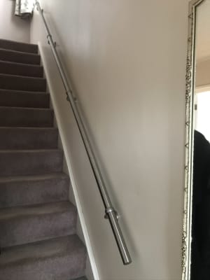 Wickes Brushed Finish Handrail 40 X 3 6m Wickes Co Uk