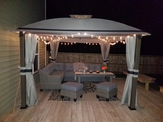 Broyhill Eagle Brooke Soft Top Gazebo 10 X 12 Big Lots