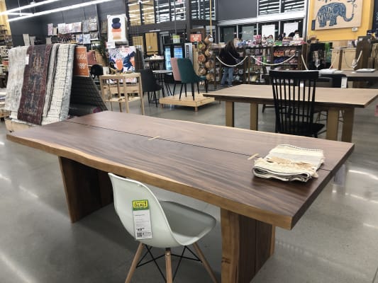Live Edge Wood Sansur Dining Table World Market