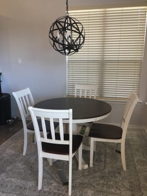 Signature Design By Ashley Whitesburg 5 Piece Dining Set In Brown