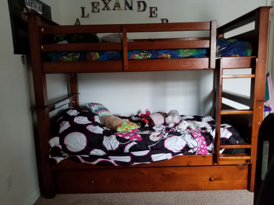 Berkley Jensen Twin Size Bunk Bed With Trundle Bjs Wholesale Club