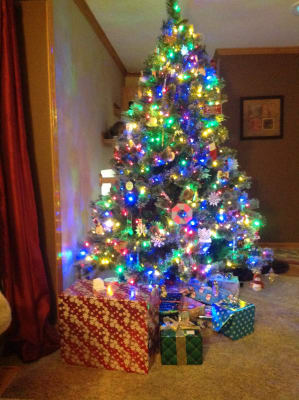 Oregon Pine 7 5 Pre Lit Artificial Tree Led Hom Furniture