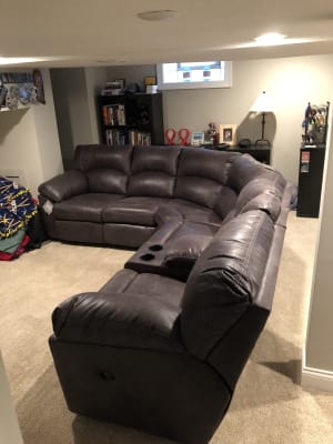 Tambo 2 Piece Reclining Sectional Dock86