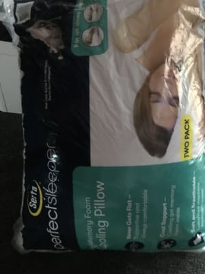 Serta Perfect Sleeper Cooling Foam Pillows 2 Pack Big Lots