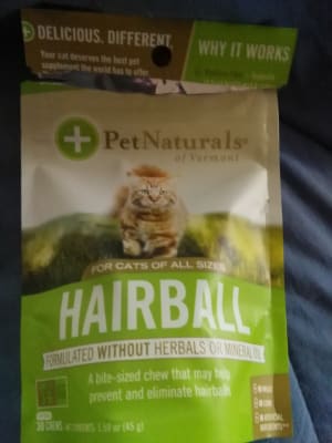 Hairball For Cats By Pet Naturals Of Vermont