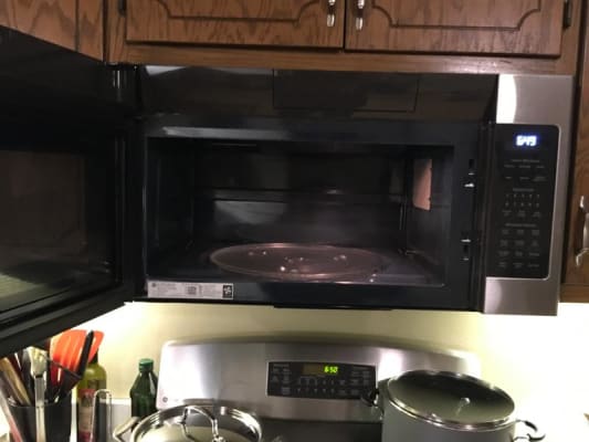 Ge Jvm7195skss 1 9 Cuft 1000 Watt Steam Over The Range Microwave In Stainless Steel Brandsmart Usa