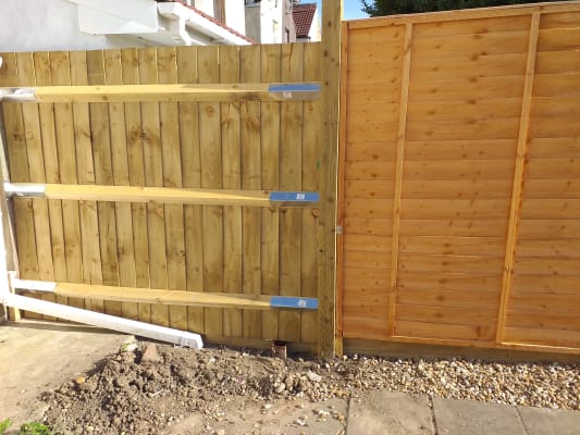 Incised Timber Fence Post 100x100mmx2 7m Wickes Co Uk