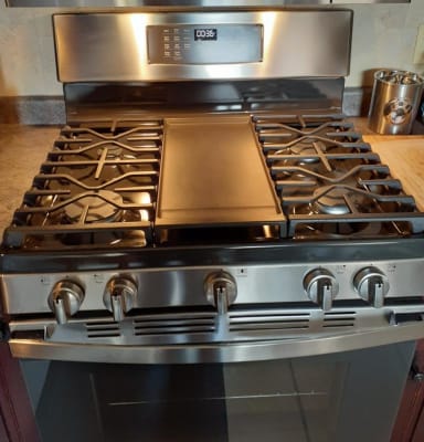 Jgb735spss Ge 30 Freestanding Gas Convection Range With Air Fry Stainless Steel